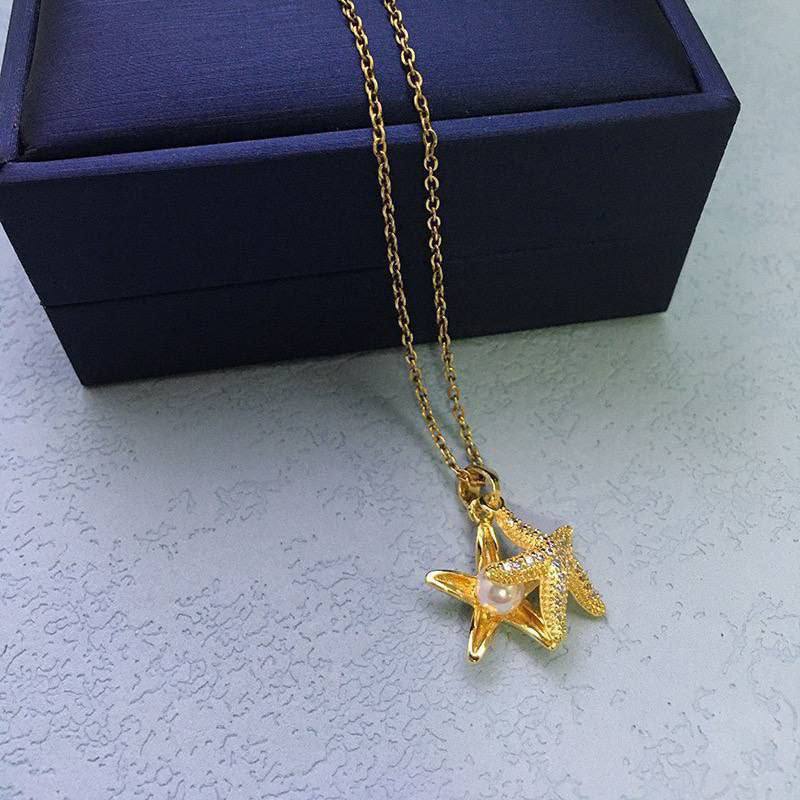 Ocean Muse Sea Star Necklace