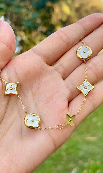 Golden Glow Trendy Bracelet