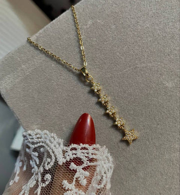 Golden Glow Trendy Necklace