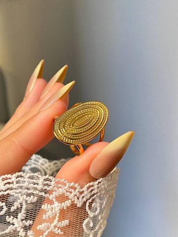 Golden Glow Ring