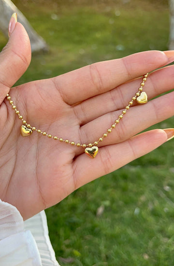 Sweetheart Spark Beads Necklace