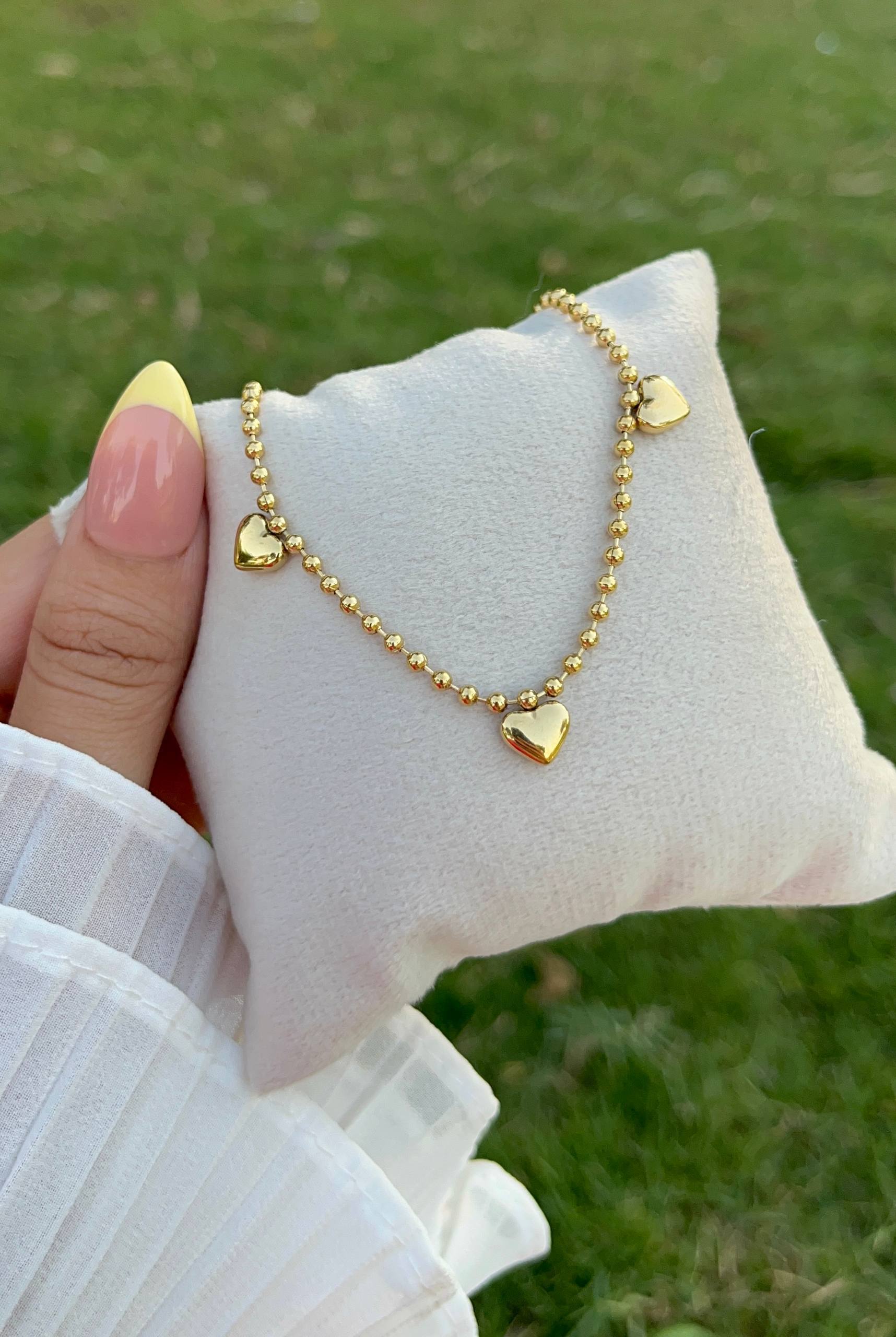 Sweetheart Spark Beads Necklace