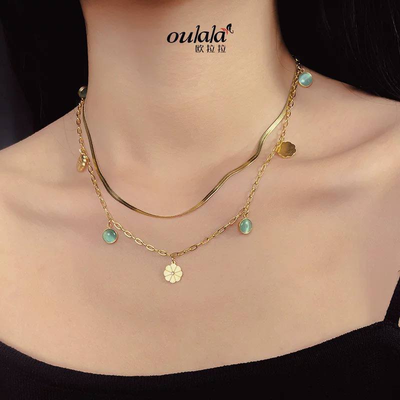 Golden Glow Double Necklace Edition