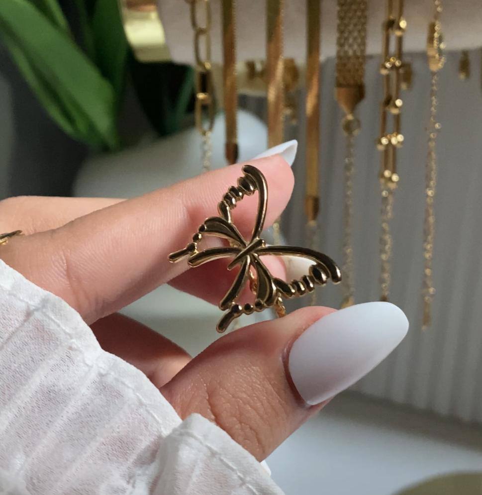 Butterfly Whisper Ring