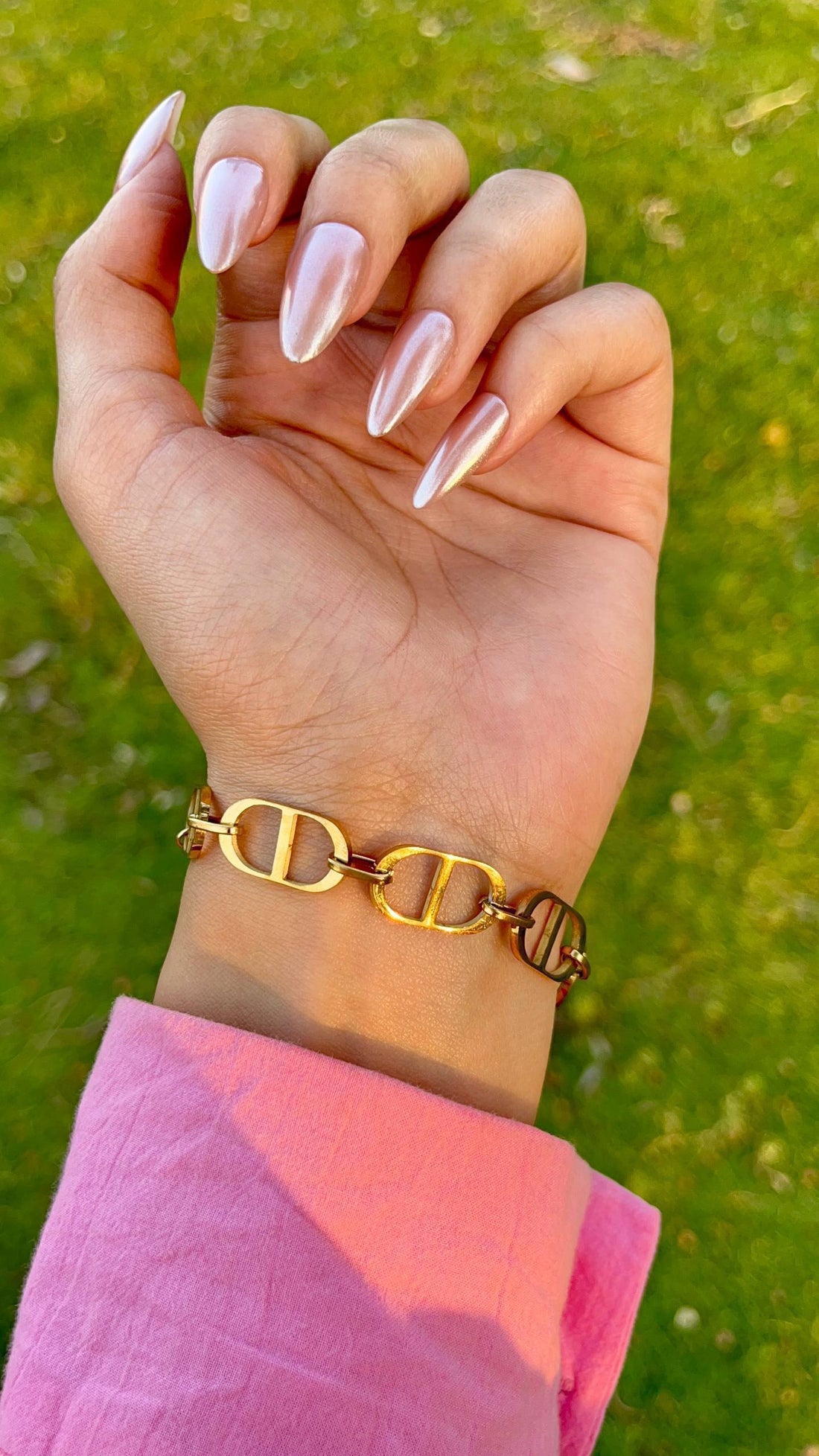 Golden Glow Bracelet Charm