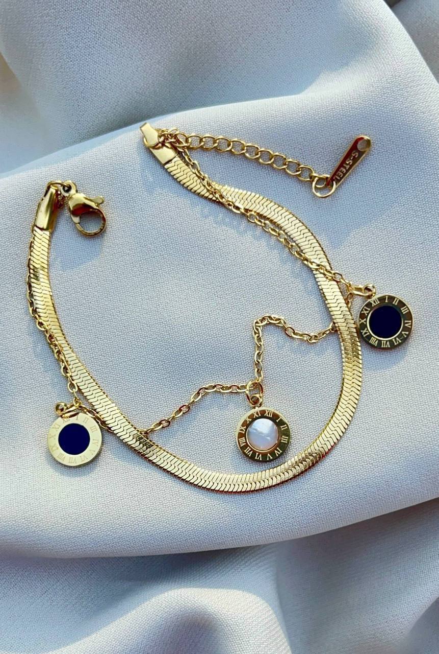 Bold Luxe Double Bracelet