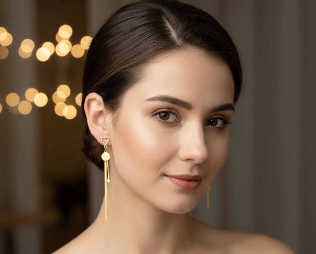 Sweetheart Spark Earrings Deluxe