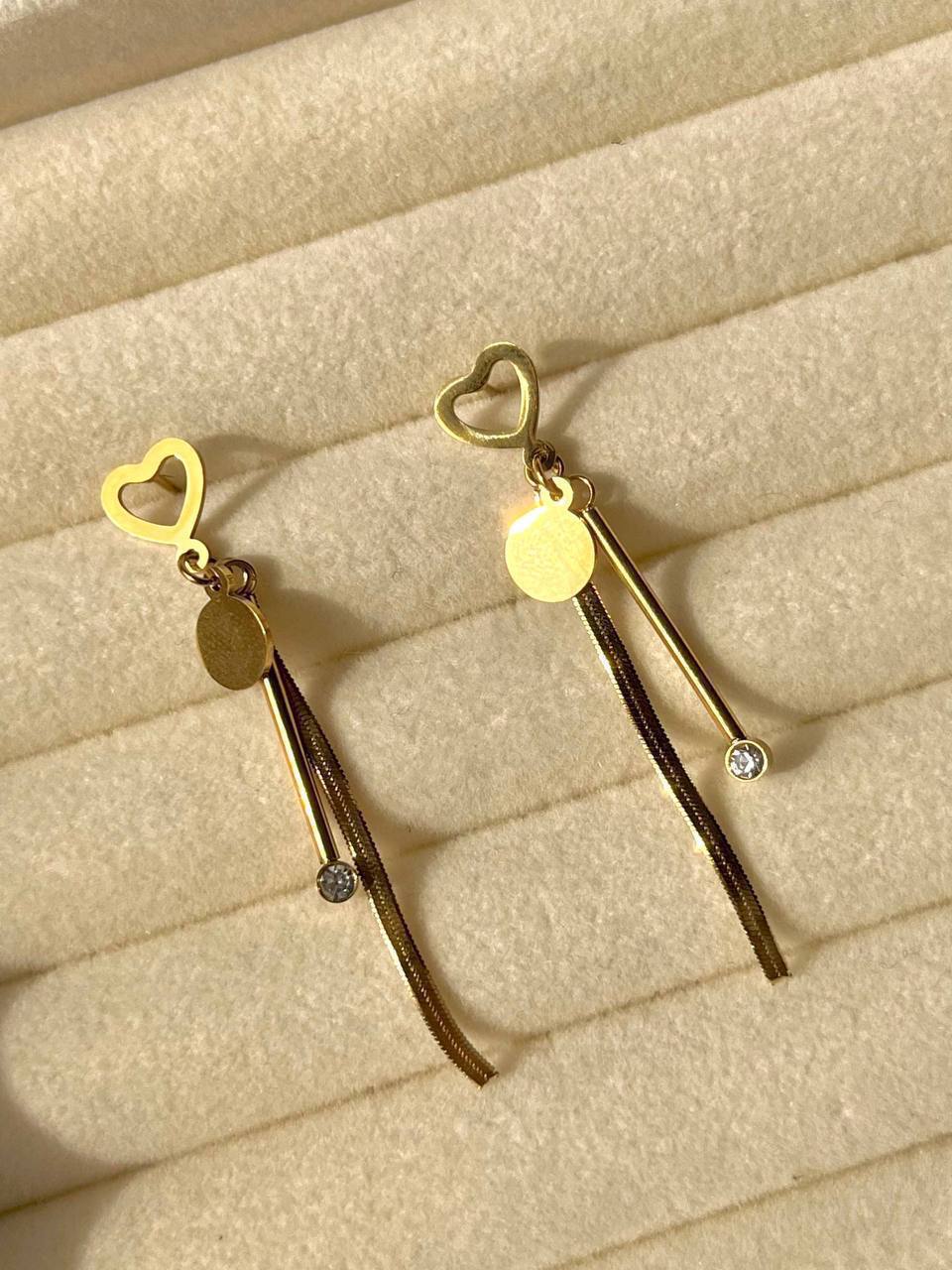 Sweetheart Spark Earrings Deluxe