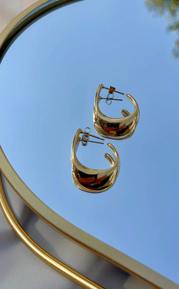 Golden Glow Earrings Deluxe