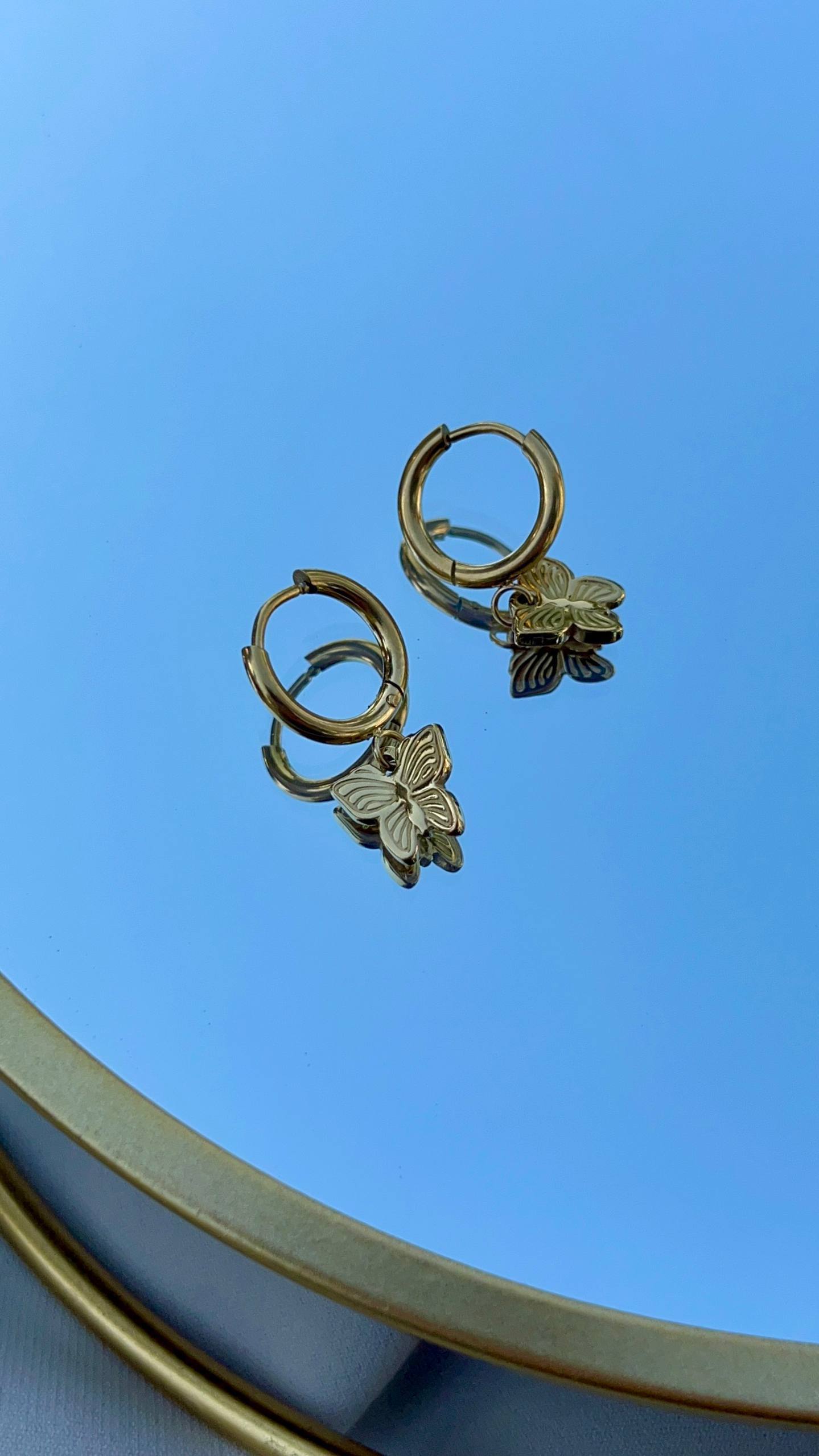 Butterfly Whisper Earrings