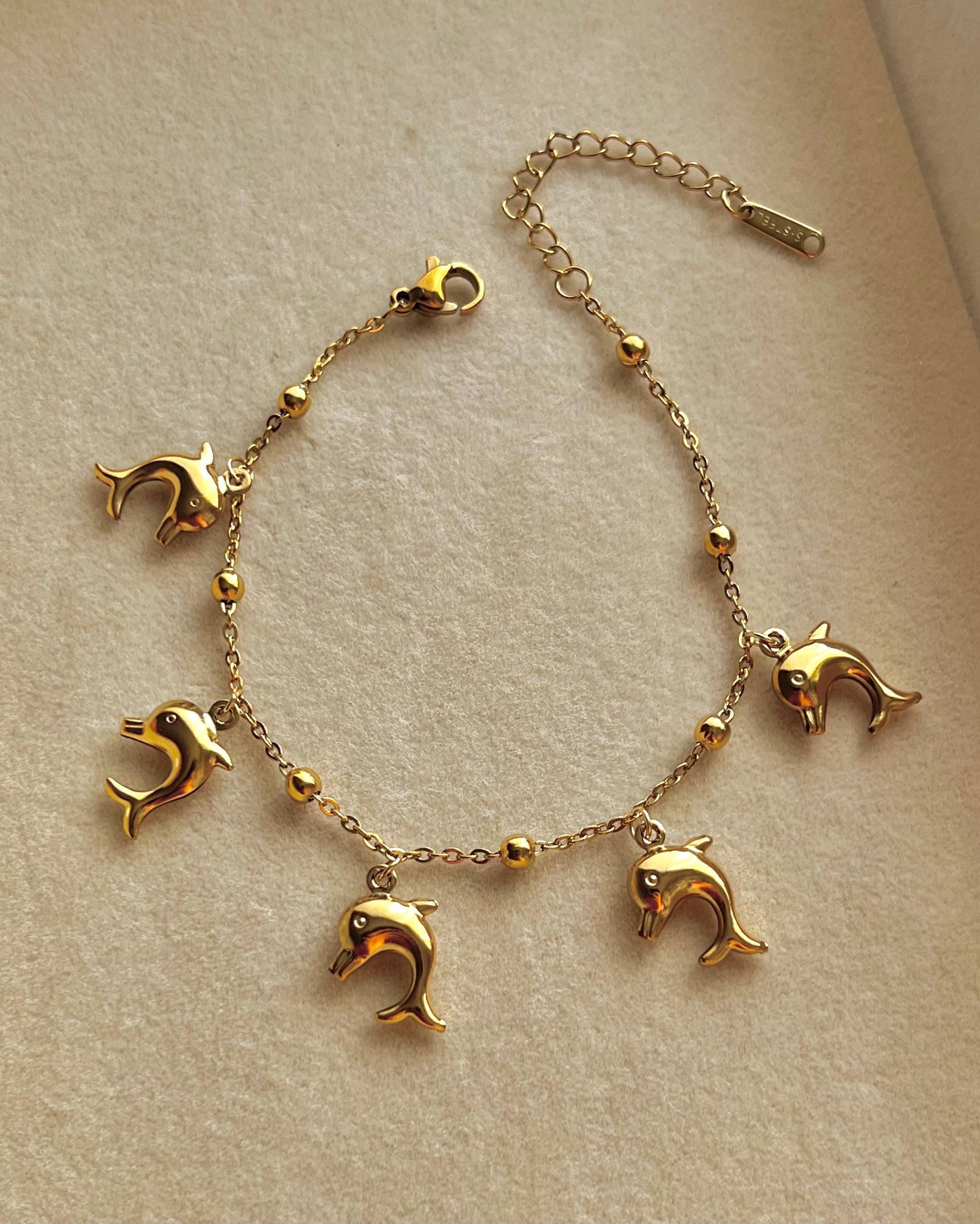 Ocean Muse Dolphin Bracelet