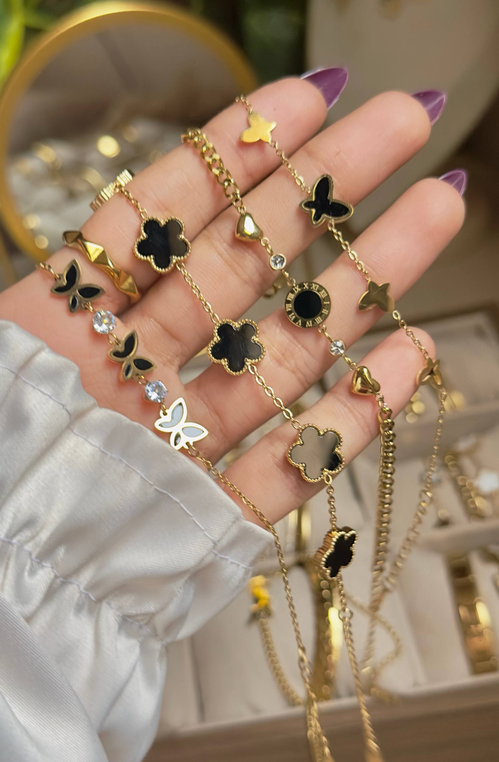 Golden Glow Jewelry Set Deluxe