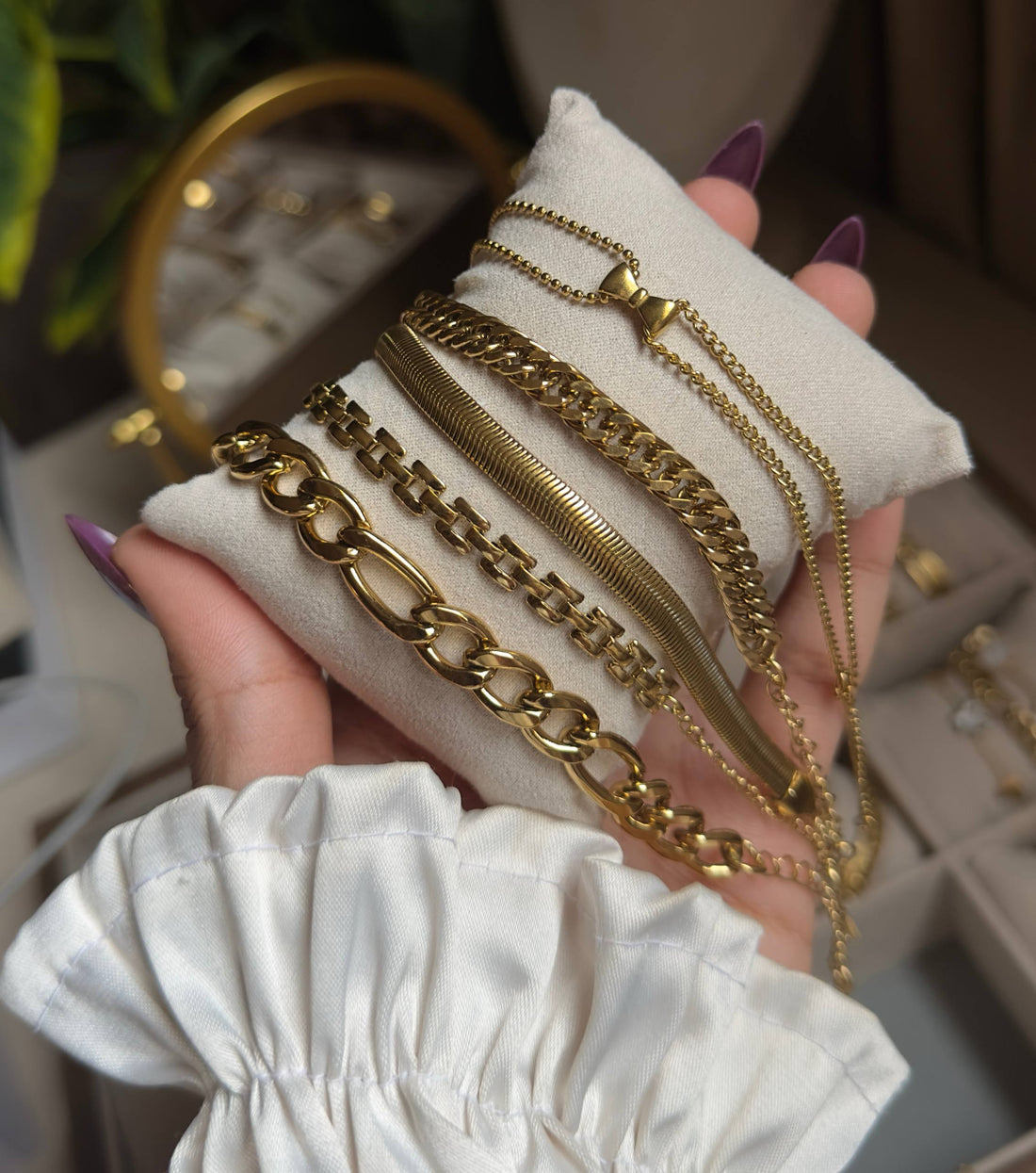 Golden Glow Jewelry Set Edition