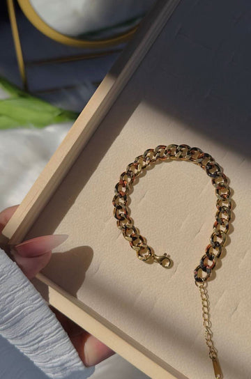 Golden Pearl Bracelet