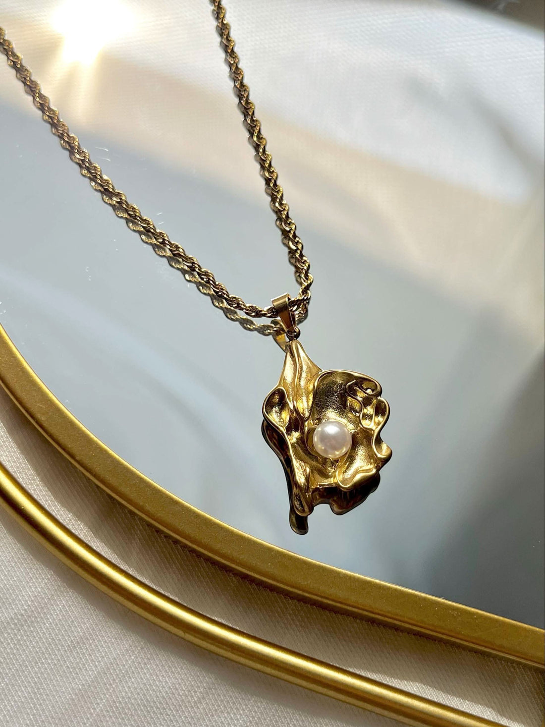 Golden Memory Necklace