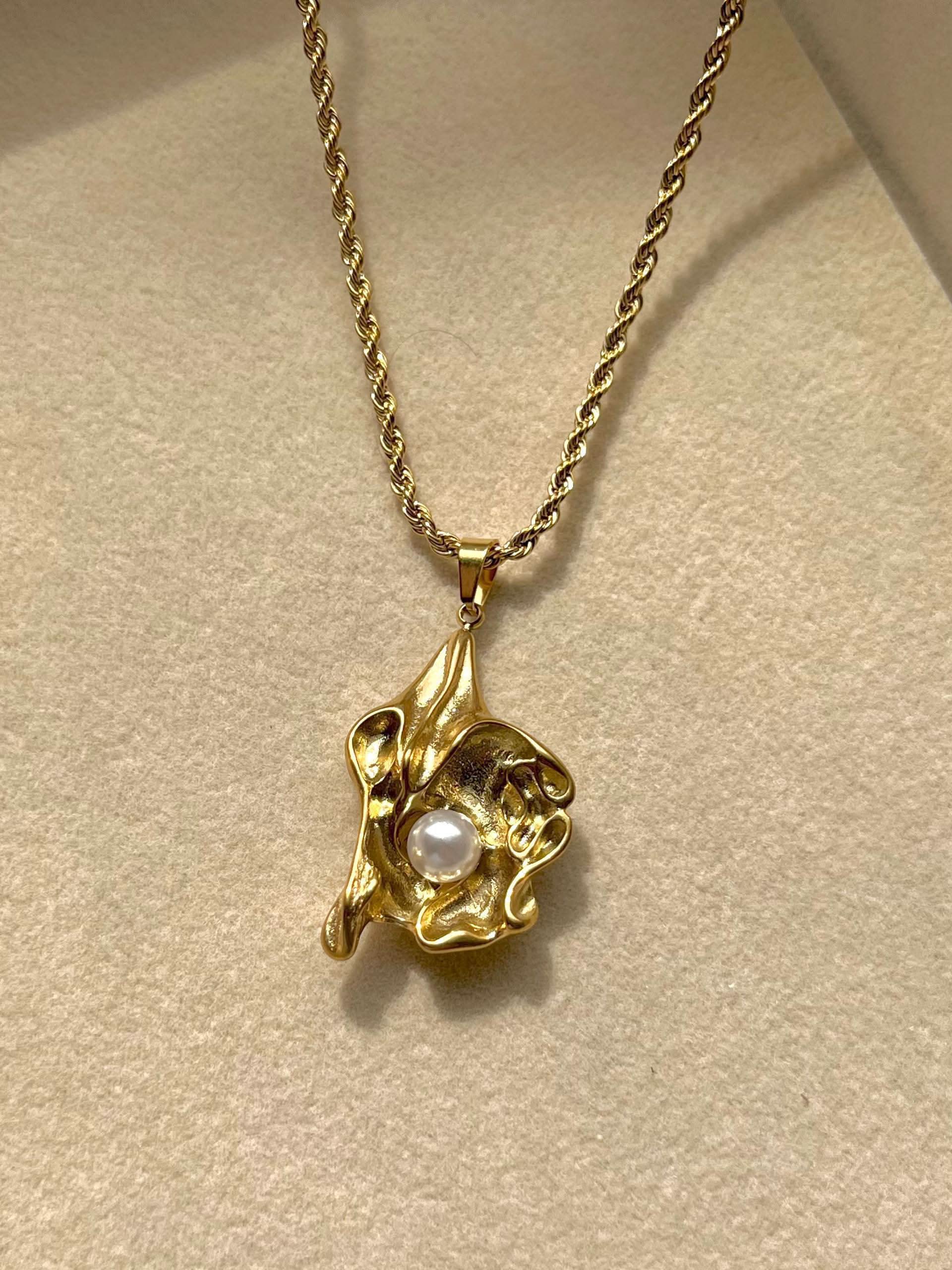 Golden Memory Necklace