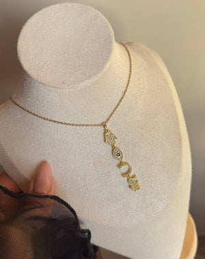 Golden Glow Layers Necklace