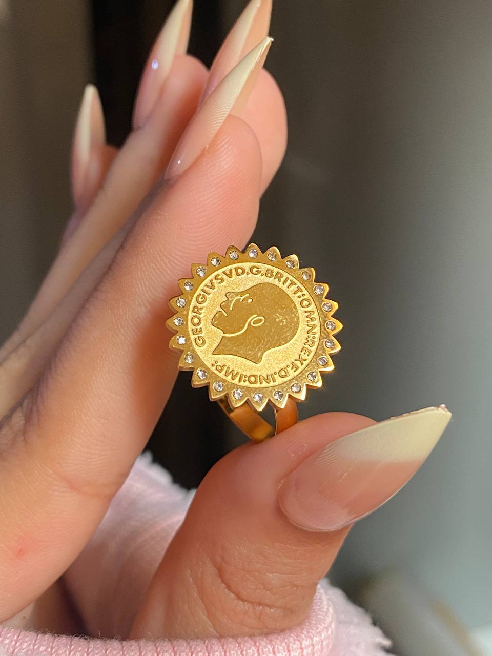 Golden Glow Ring Blossom