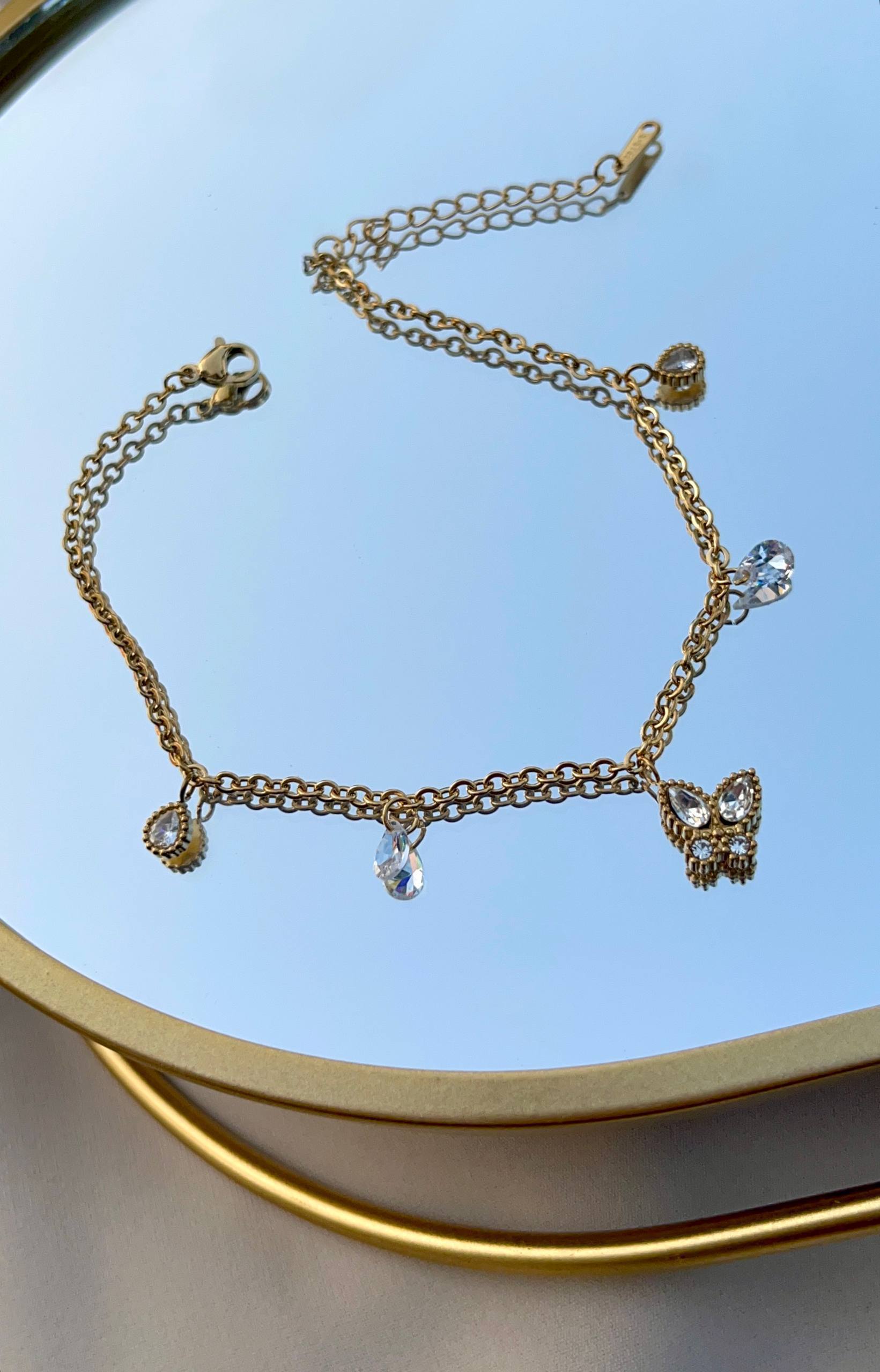 Butterfly Whisper Anklet