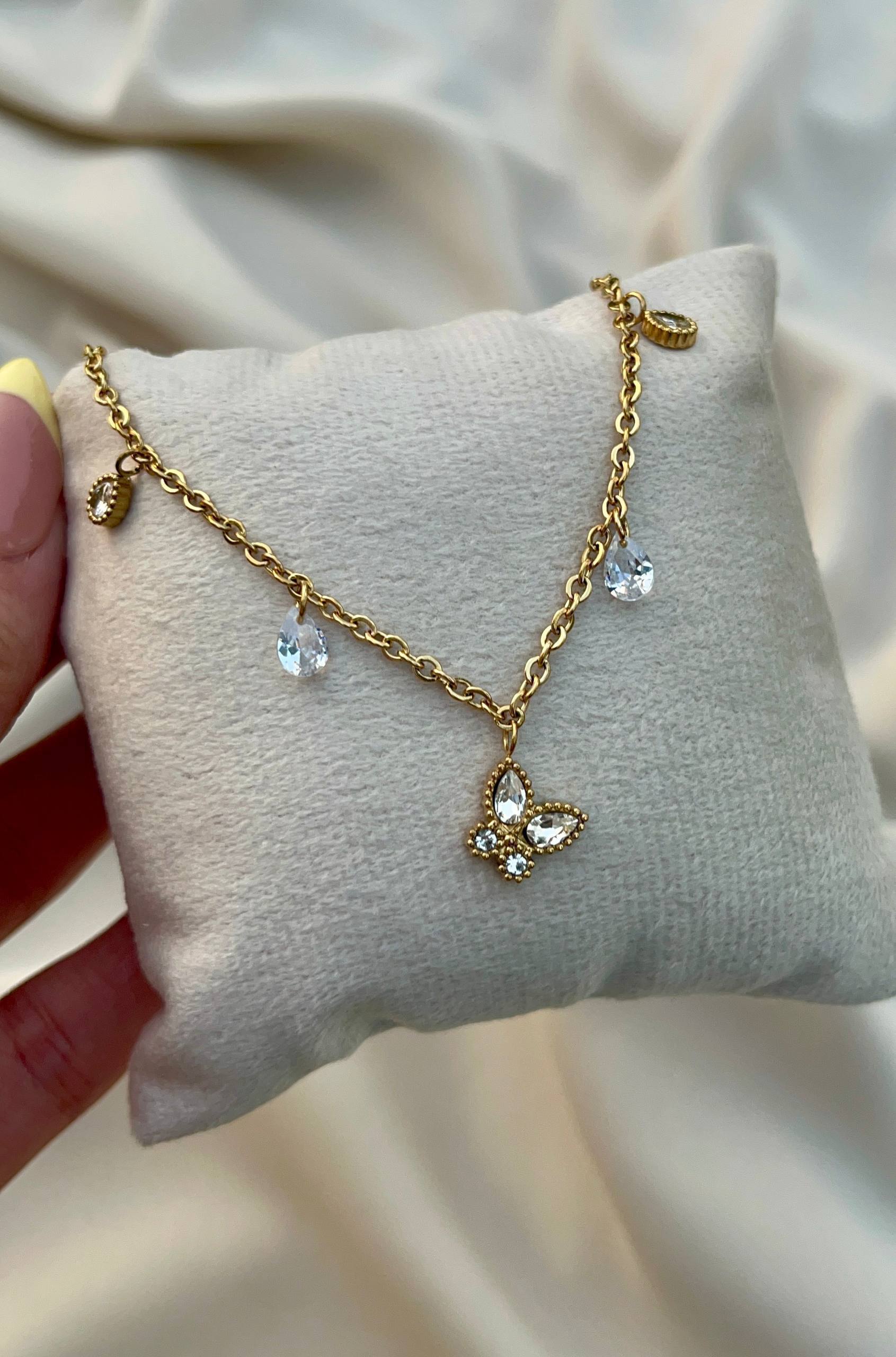 Butterfly Whisper Anklet