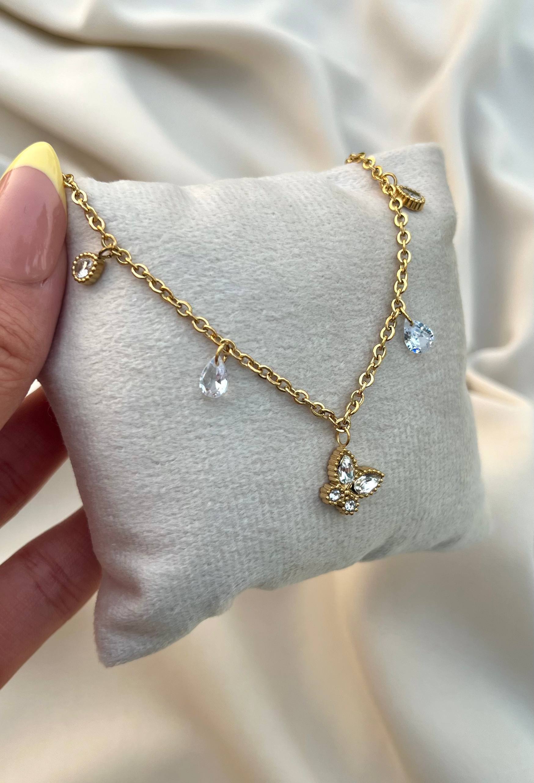 Butterfly Whisper Anklet