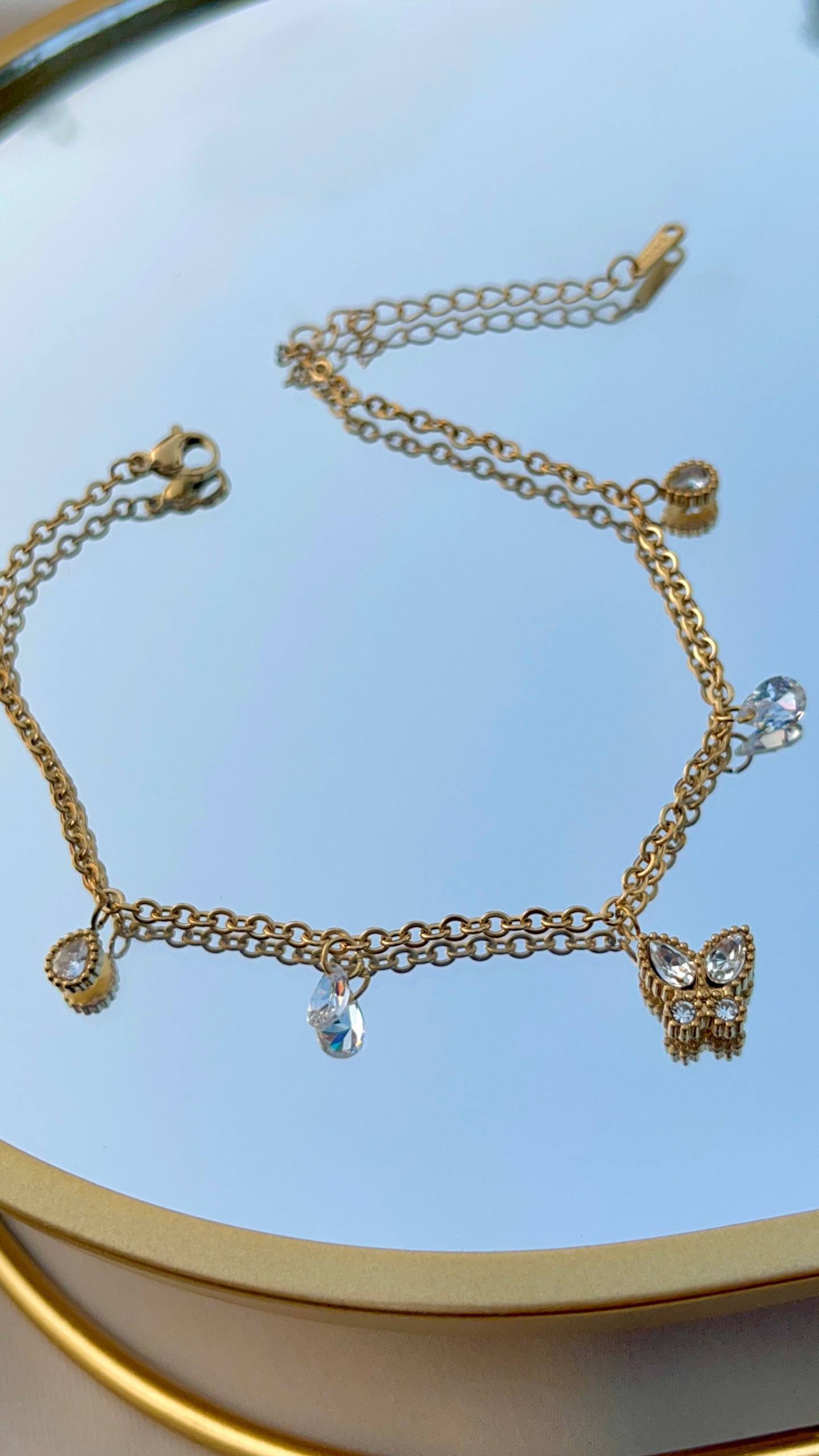 Butterfly Whisper Anklet