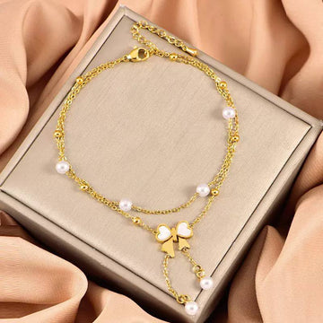 Golden Glow Anklet