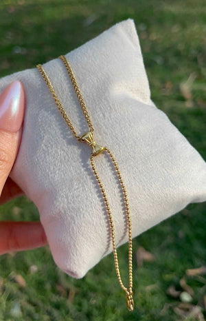 Velvet Bow Charm Bracelet