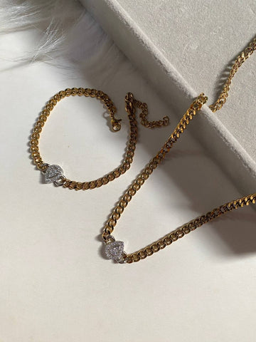 Golden Glow Jewelry Set Blossom