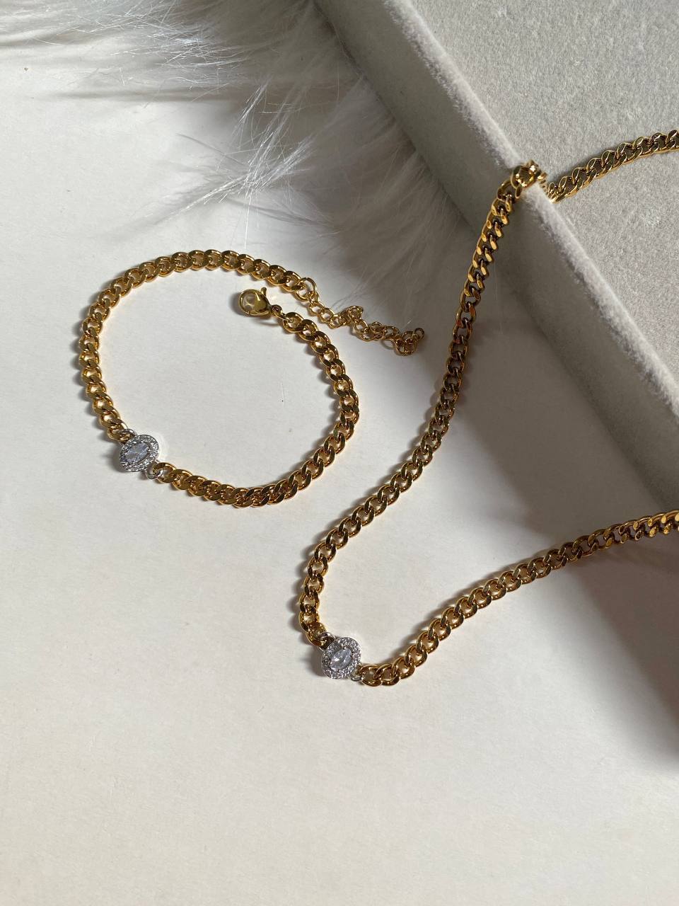 Golden Glow Jewelry Set Blossom