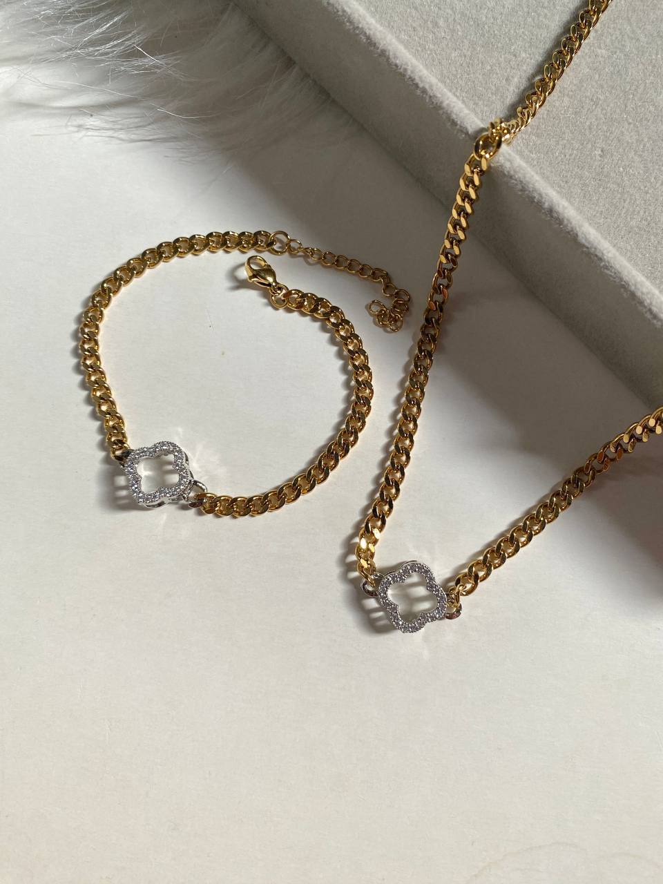 Golden Glow Jewelry Set Blossom