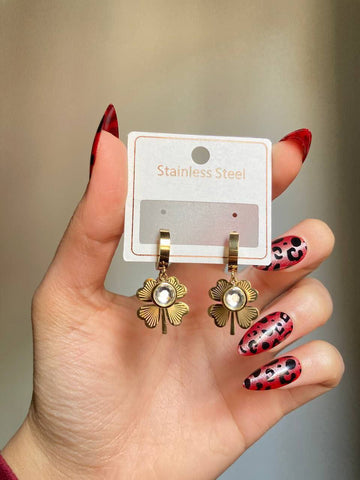 Blush Rose Glow Earrings